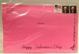 Valentine's Day Mailer Front